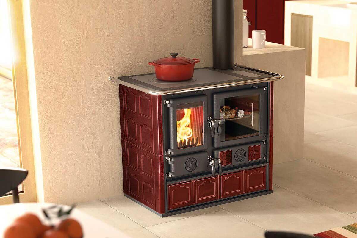Holzherd Rosa 5.0 Majolica von La Nordica